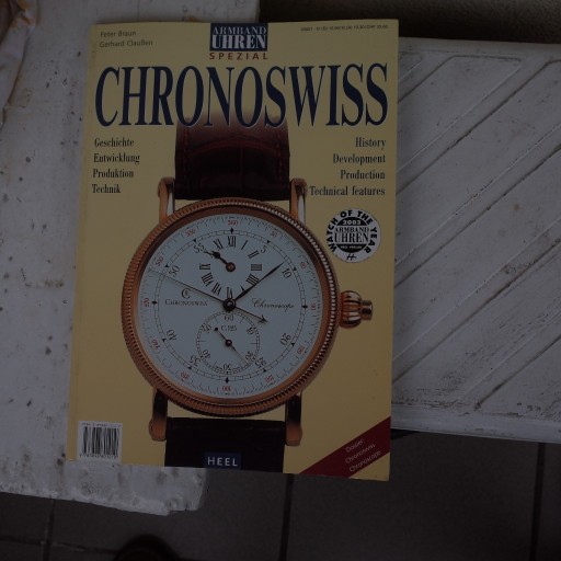 Zdjęcie oferty: CHRONOSWISS katalog zegarków stron: 128