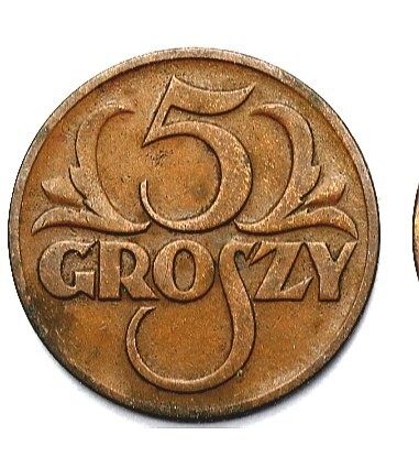 Zdjęcie oferty: Moneta obiegowa II RP 5gr 1928r 
