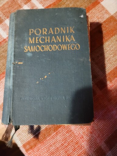 Zdjęcie oferty: Poradnik mechanika samochodowego 1955 Pierożyński