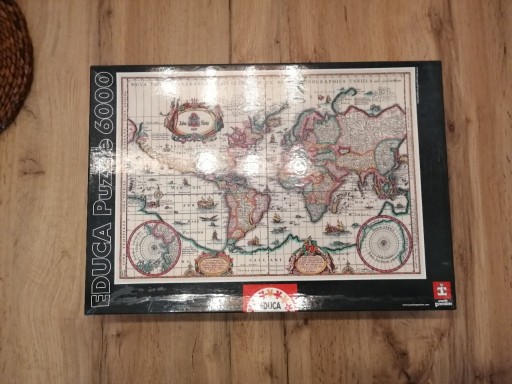 Zdjęcie oferty: Educa 6000 - Ancient Map of the World 