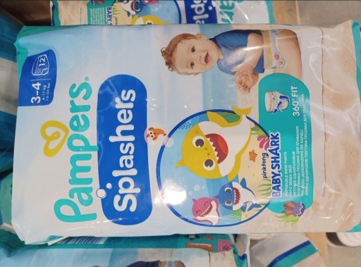 Zdjęcie oferty: Pampers Splashers rozmiar 3, 12 pieluszek