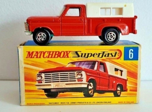 Zdjęcie oferty: Ford Pick-Up Lesney Matchbox #6