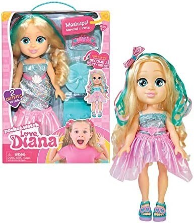 Zdjęcie oferty: LOVE DIANA LALKA DIANA KIDS YOUTUBE 33 cm+UBRANKO