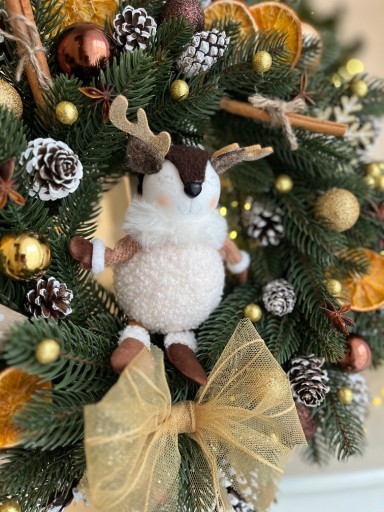 Zdjęcie oferty: wianek na drzwi, 45 cm