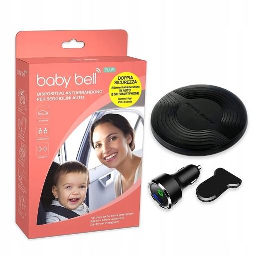 Zdjęcie oferty: STEELMATE Baby Bell+ CZUJNIK DO FOTELIKA SAMOCHOD.