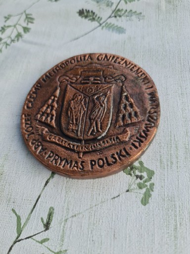 Zdjęcie oferty: Medal ingres Arcybiskupa Józefa Glempa