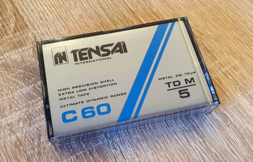 Zdjęcie oferty: Kaseta magnetofonowa Tensai Metal C-60.