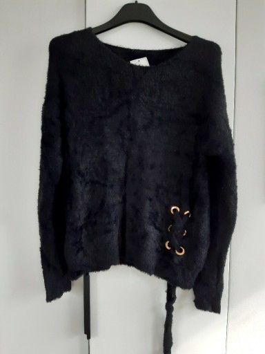 Zdjęcie oferty: Sweter alpaka czarna