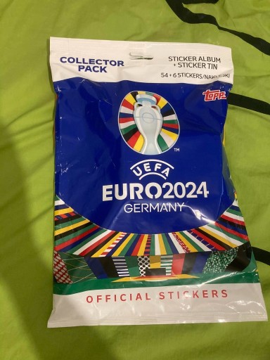 Zdjęcie oferty: Topps Euro 2024 Collector pack naklejki + album
