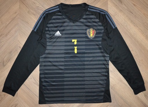 Zdjęcie oferty: Adidas _ czarna koszulka bramkarz Belgia 2018 _ L