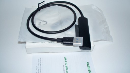 Zdjęcie oferty: Adapter dysku HDD SSD 2.5 Ugreen USB typ A