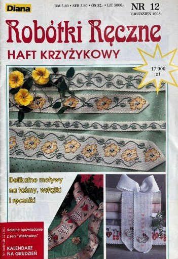 Zdjęcie oferty: Robótki ręczne: haft krzyżykowy (wstążki ręczniki)