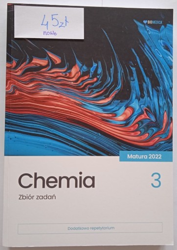 Zdjęcie oferty: Zbiór zadań Chemia 3 Biomedica 