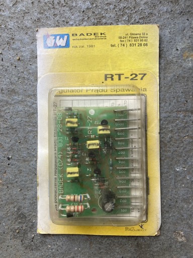 Zdjęcie oferty: Regulator pradu spawalniczego RT-27