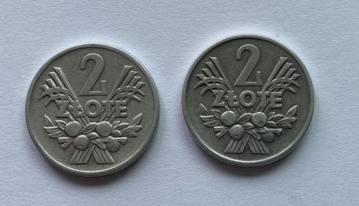 Zdjęcie oferty: PRL, zestaw 2 x 2 złote 1960 St. 3+.