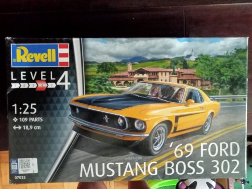 Zdjęcie oferty: Mustang Boss 302 69' - REVELL - NOWY 1:25