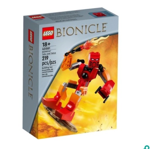 Zdjęcie oferty: LEGO GWP Bionicle 40581 Tahu i Takua