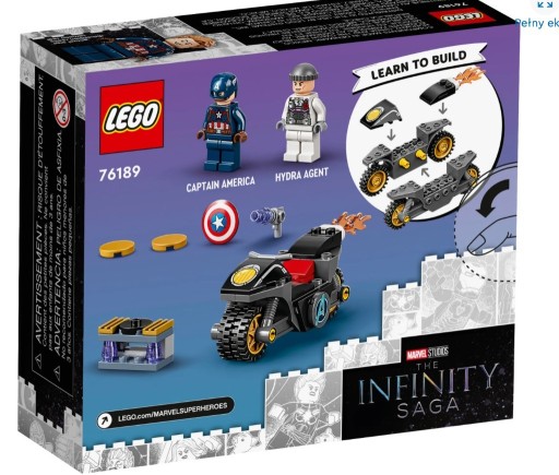 Zdjęcie oferty: LEGO Marvel Super Heroes 76189 Kapitan Ameryka