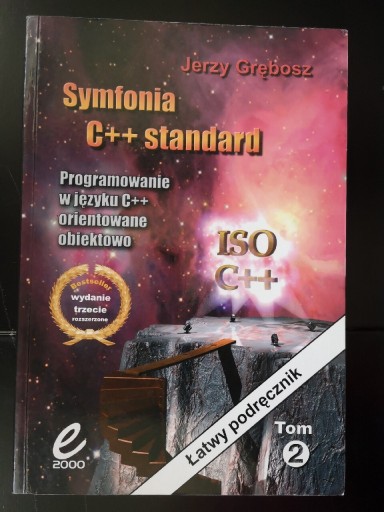 Zdjęcie oferty: Jerzy Grębosz - symfonia C++ standard Tom 2