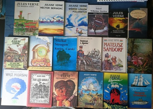 Zdjęcie oferty: J. Verne W 80 dni dookoła świata + inne 18 książek