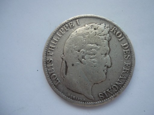 Zdjęcie oferty: Moneta 5 Franków 1831 rok