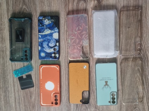 Zdjęcie oferty: 9 Sztuk etui do telefonu Samsung S21