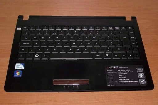 Zdjęcie oferty: Obudowa górna z klawiaturą do Advent Eclipse E300