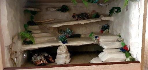 Zdjęcie oferty: Terrarium pustynne dla gekona lamparcieg 70x45x45 