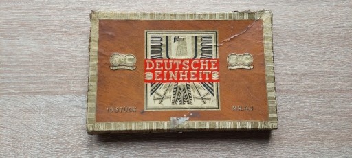 Zdjęcie oferty: Rinn und Closs - pudełko po cygarach lata 60-te