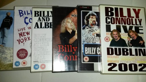 Zdjęcie oferty: Stand up Billy Connolly Tommy Tiernan 7 DVD