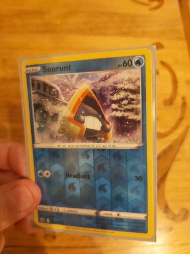 Zdjęcie oferty: Karta pokemon Snorunt reverse-holo