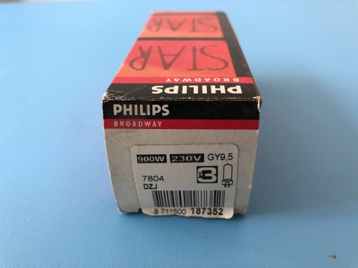 Zdjęcie oferty: PHILIPS DZJ 7804 OSRAM 64733 GY9.5 230V 900W