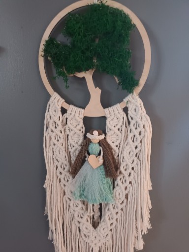Zdjęcie oferty: Drzewko szczęścia z aniołkiem 19 cm x 70 cm