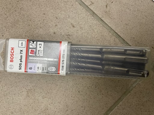 Zdjęcie oferty: Bosch SDS plus-7x Wiertło 6/100/165 11sztuk