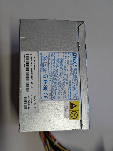 Zdjęcie oferty: Zasilacz komputerowy LITEON PS-5281-7VW / 41N3479 