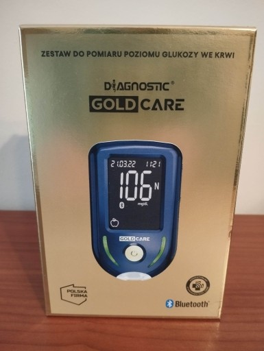 Zdjęcie oferty: Glukometr Diagnostic Gold Care