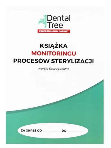 Zdjęcie oferty: Książka monitoringu procesów sterylizacji