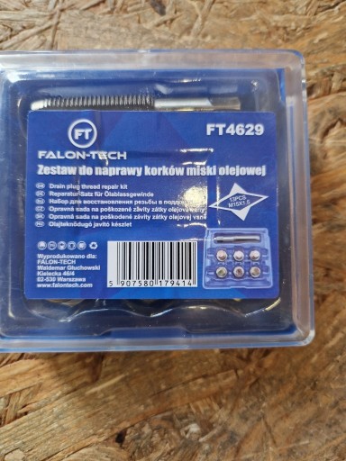 Zdjęcie oferty: ZESTAW NAPRAWCZY GWINTÓW KORKÓW OLEJOWYCH MISY OLEJOWEJ M15x1.5