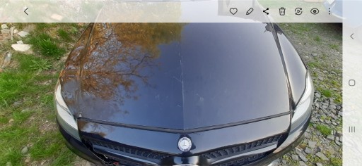 Zdjęcie oferty: Maska Mercedes cls w218 c218 czarna pokrywa 