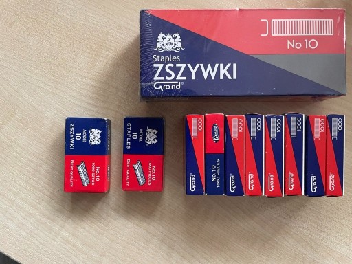 Zdjęcie oferty: ZSZYWKI BIUROWE 10/5