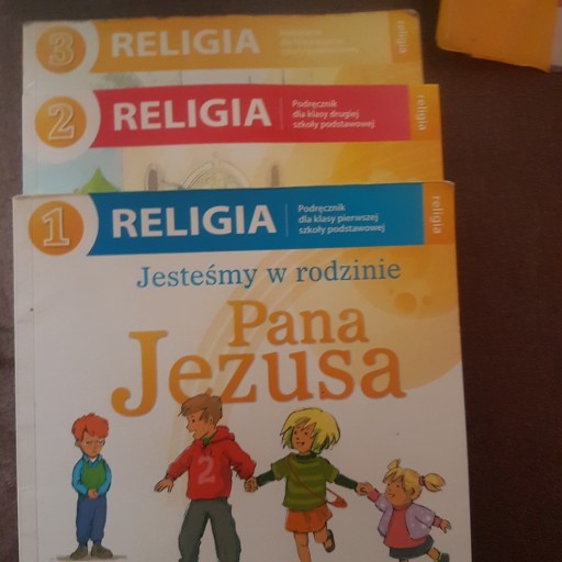 Zdjęcie oferty: Podrecznik religia kl.1,2,3 Sw.Wojciech  komplet