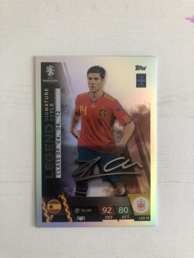 Zdjęcie oferty: Match Attax Euro 2024 LEGEND ALONSO!