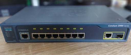 Zdjęcie oferty: Switch Cisco Catalyst WS-C2960-8TC-L V03 8x 100Mb RJ-45 1x 1Gb SFP