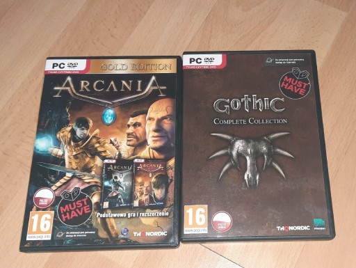 Zdjęcie oferty: Gothic Complete 1-3 + Arcania Gold + Gratis