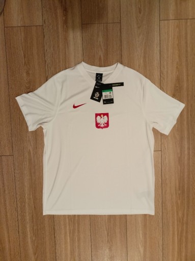 Zdjęcie oferty: Koszulka Nike Polska Breathe replika CD0876-100 XL