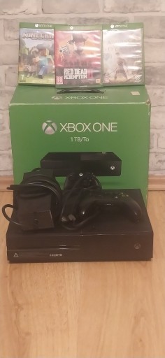 Zdjęcie oferty:  KONSOLA XBOX ONE 1TB, PAD +3 GRY GRATIS!!!