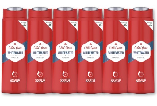 Zdjęcie oferty: Old Spice Whitewater Żel pod prysznic 6 x 400ml