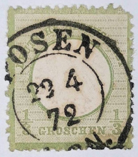 Zdjęcie oferty: Niemcy, Deutsche Reichs. Znaczek Mi 2, 1872 r.