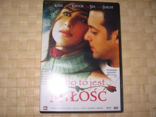 Zdjęcie oferty: bo to jest miłość Bollywood dvd