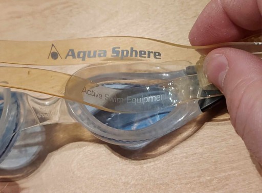 Zdjęcie oferty: Okulary pływackie AquaSphere plus zacisk do nosa